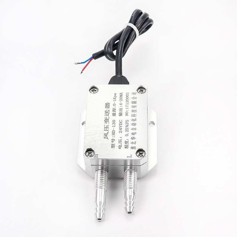 RS485 Low cost air differential pressure sensor 4-20mA Digital Differential Pressure transmitter