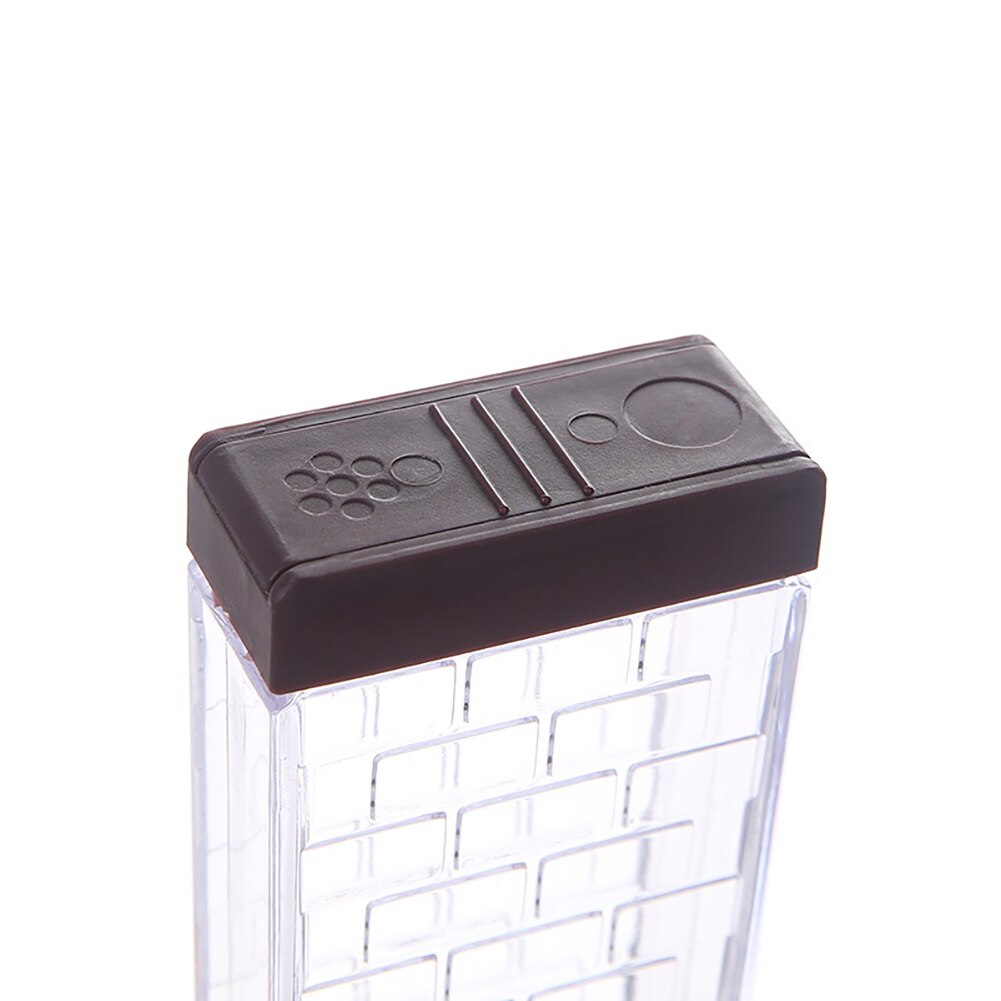 Pot à épices en plastique à Double couvercle, boîte d'assaisonnement, conteneur de sel et de poivre, rangement des épices de cuisine, outils de bouteille