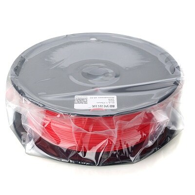 JGAURORA rouge noir Filament 3D imprimante PLA 1.75mm 1kg Filament plastique Multi couleurs pour Prusa i3/FDM 3d imprimantes: Rouge