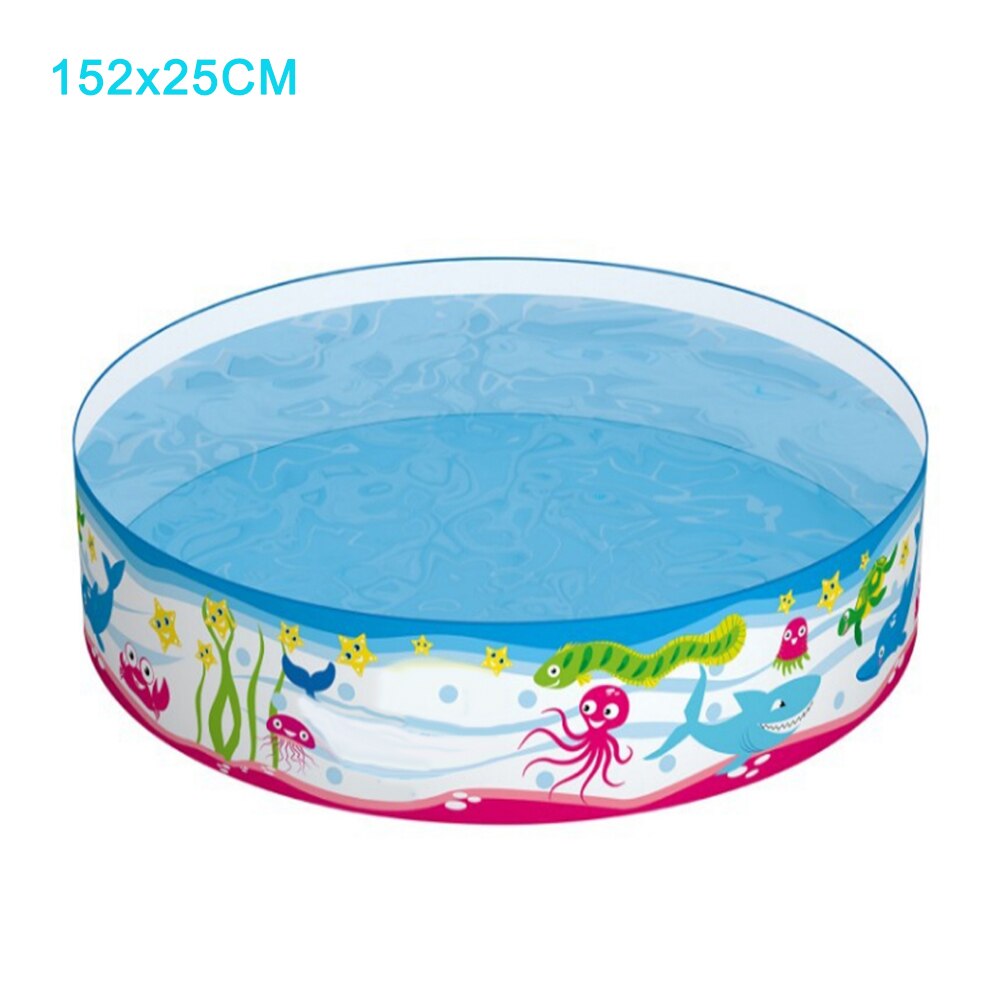 Kids Inflatable Pool Children's Home Use Paddling Pool Large Size Inflatable Round Swimming Pool For Baby: A3