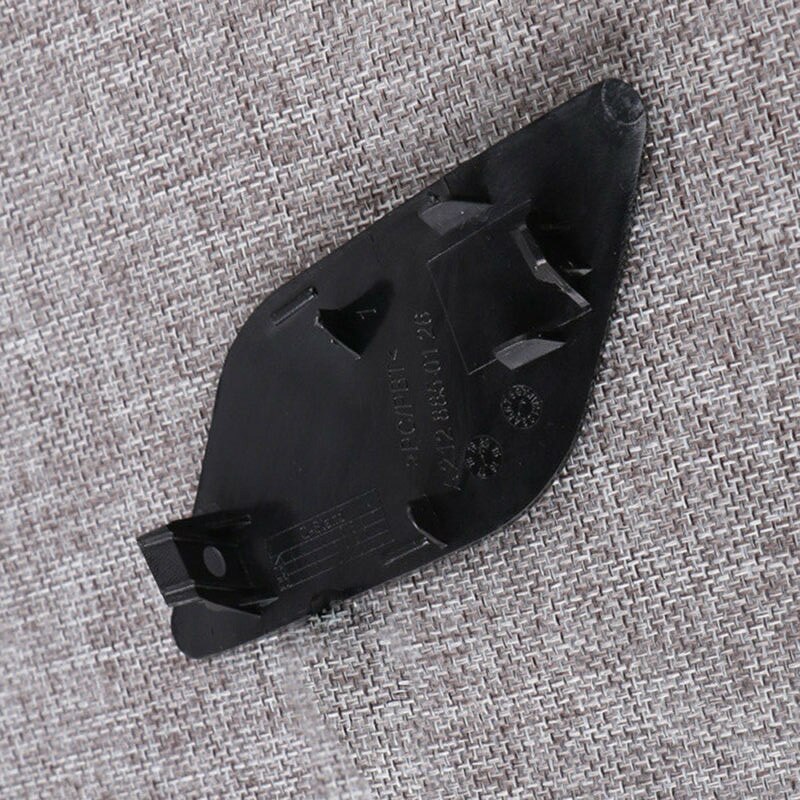 Cubierta de gancho de remolque para coche, parachoques delantero, pegatina negra, para Mercedes Benz W212 E200 E260 E280 E300L