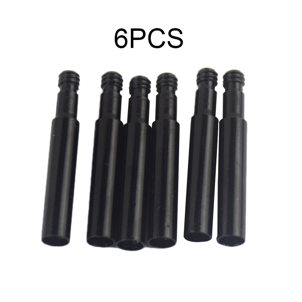 6Pcs Fiets Lichtmetalen Wielen Velg Klep Franse Valve Extenders Caps Core Adapter Valve Tire Extender Voor Velgen 40/50/60/70Mm: 40