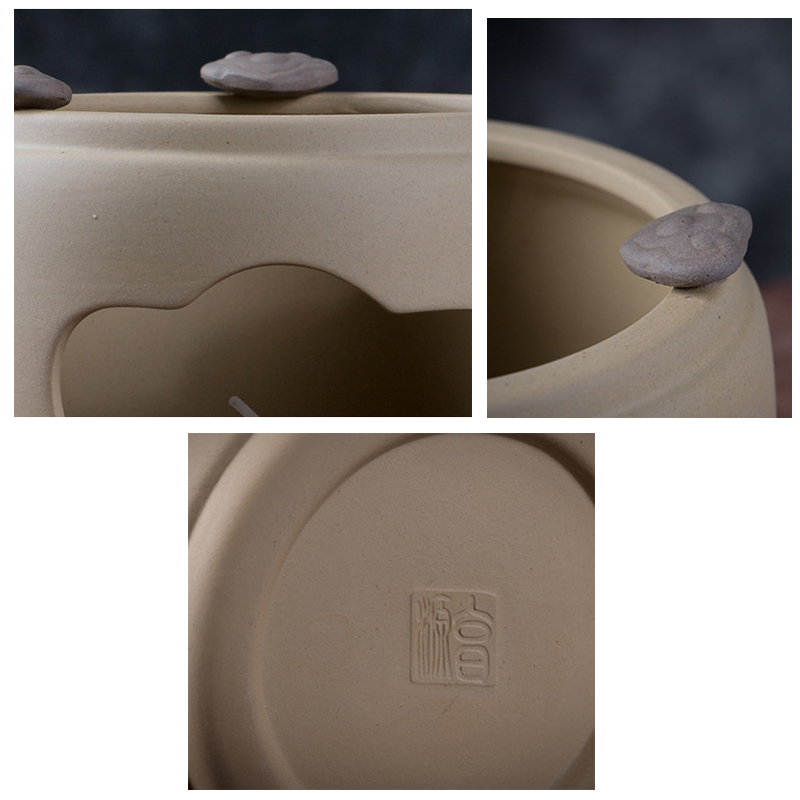Estufa de cerámica japonesa para calentar velas, soporte de aislamiento térmico con Base de cerámica, calentador de leche y café, tetera