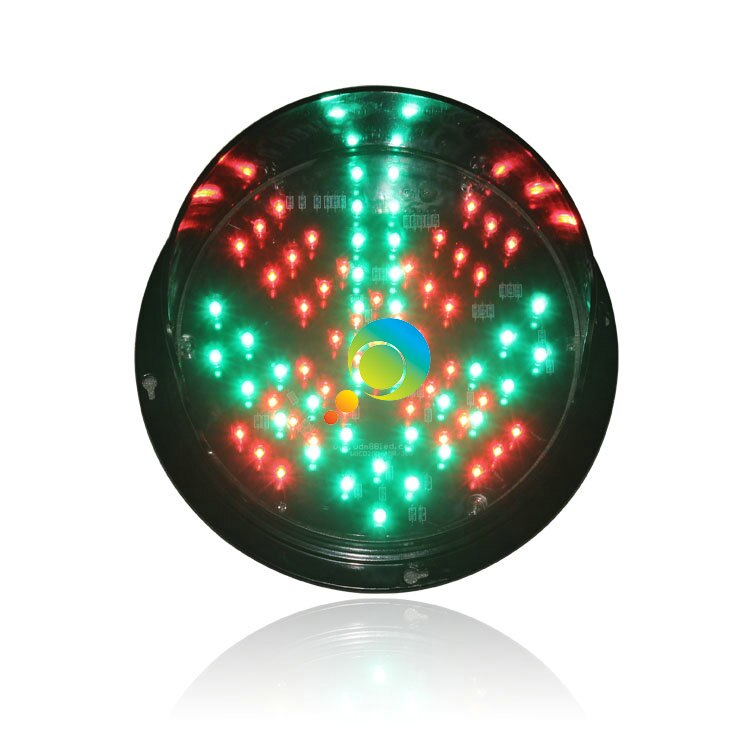 waterdichte 200mm rode kruis groene pijl LED verkeerslicht vervanging