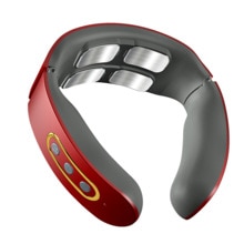 Smart Electric Neck and Shoulder Massager Pulse Back Cervical Pain Relief Health Care Cervical Vertebra Relaxation Physiotherapy