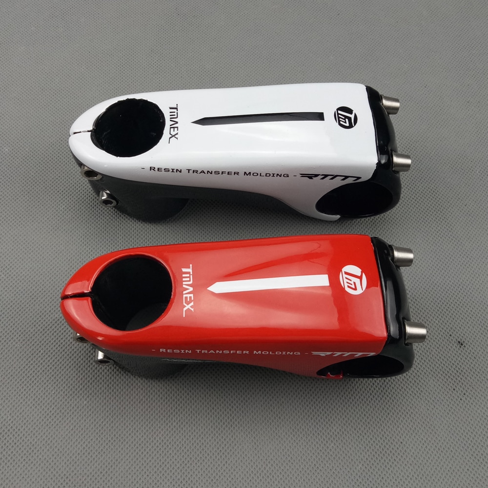 Speciale carbon stuurpen racefiets mountainbike stuurpen 80/90/100/110mm rood zwart wit fiets stuurpen mtb racefietsen 28.6mm