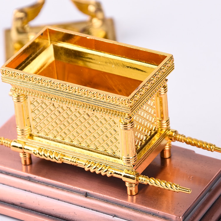 Israel jødedom legering ark hjem klassisk dekoration kristne forsyninger fest guld lampe bord pagtens ark