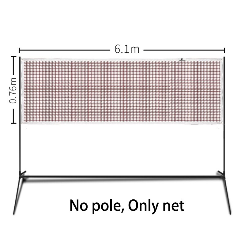 Portable Badminton Net Tennis String Standard Volleyball Mesh Badminton Training Accessories Exercise Rede Tenis