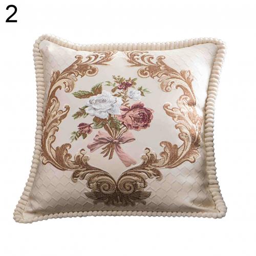 Jeter taie d'oreiller 60*60 dentelle brodé carré taies d'oreiller oreillers décoratifs canapé-lit oreiller housse de coussin jeter taie d'oreiller s: 02