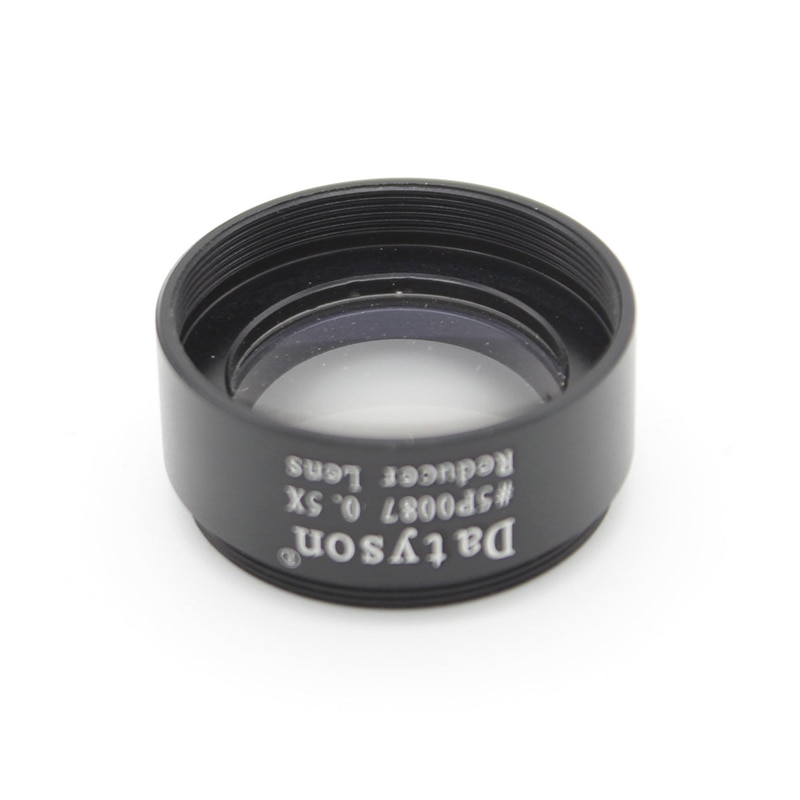 Lente de Reductor Focal 0.5X para cualquier telescopio de 1,25 pulgadas, Ocular, Ocular, astronómico, tubo extensor Diagonal o adaptador de cámara