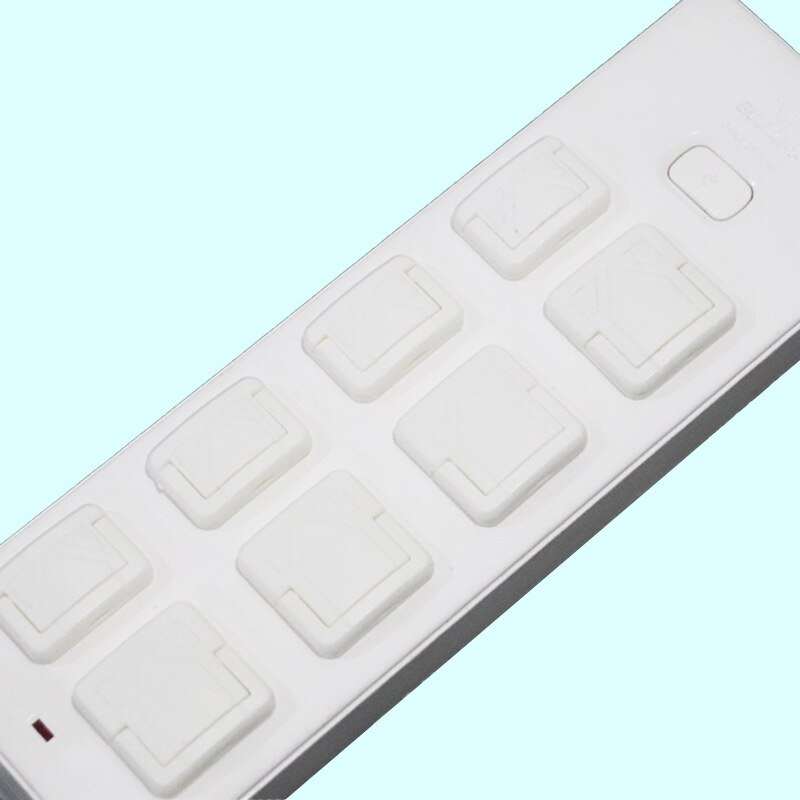 Babyinner 40 Pcs Sockets Coveres ABS Material Outlet Plug Anti Electric Shock Cover Kids Electrical Safety Protector: New White