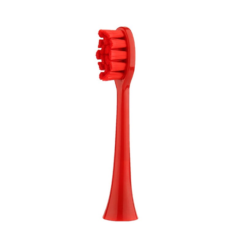 1Pcs Vervanging Tandenborstel Heads Voor Apiyoo A7/P7/Y8/Sup Oral Care Ultra Dental Cabezal cepillo Elektronische Tandenborstels Heads: Red