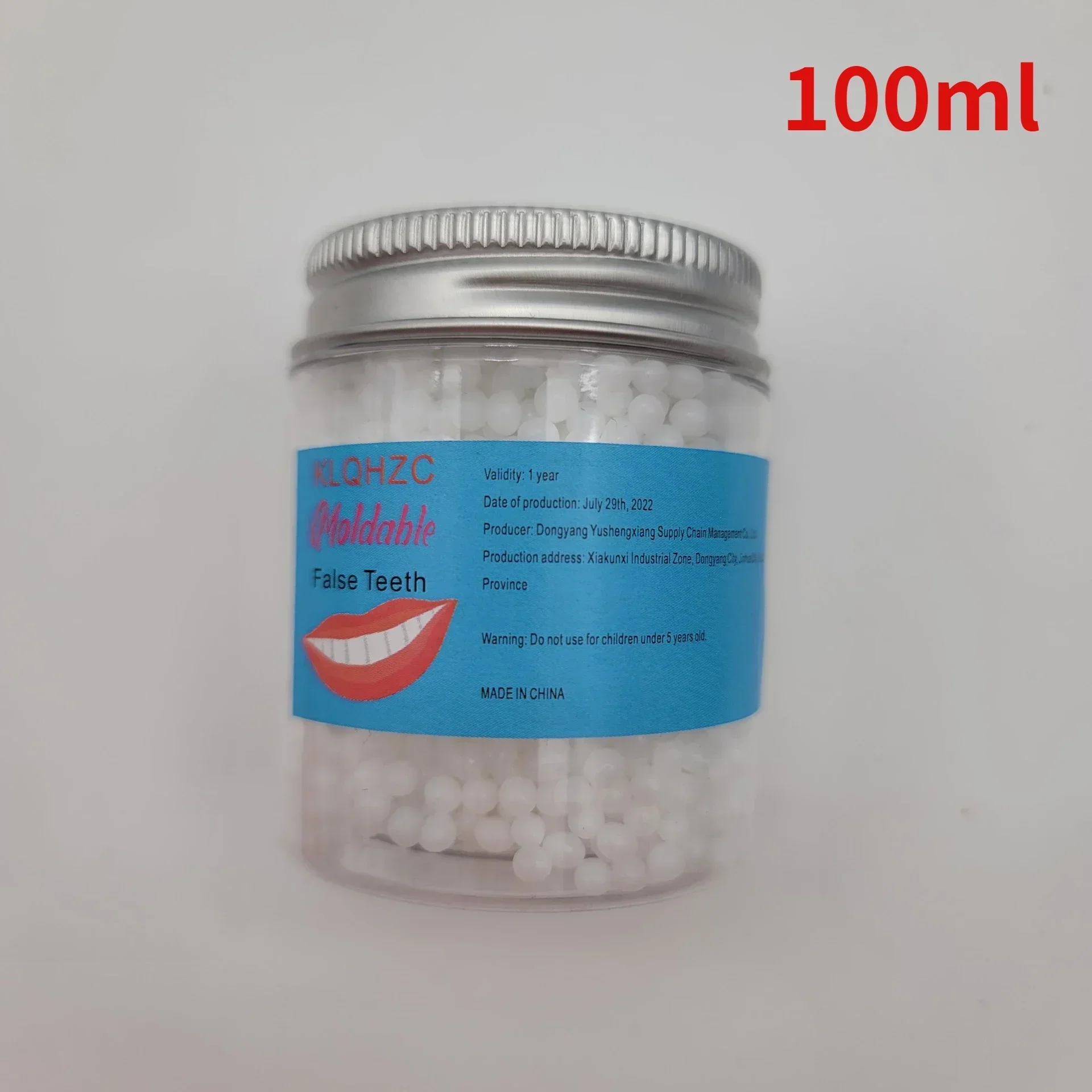 5-100ml Harz Zahn reparatur kleber formbare Zahnlücken füllen feste temporäre Zähne reparieren False teeth Kleber Sicherheit zahn ärztliche Versorgung: Lila