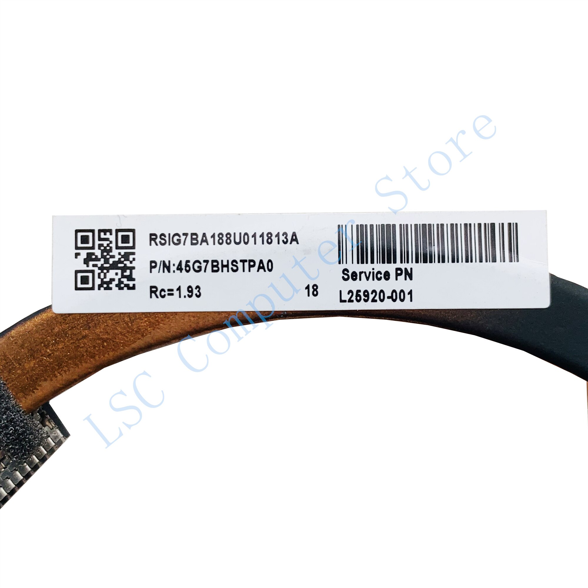 LSC-disipador de calor para ordenador portátil HP 15-CW 15-CW1063WM, Original, con ventilador, L25920-001, 100% probado,