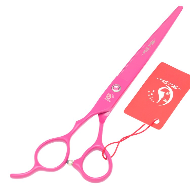 7.0&quot; Meisha Left-handed Pets Grooming Scissors Left Hand Cutting &amp; Thinning Shears JP440C Pet/Dogs Scissors A0185A