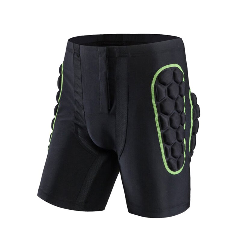 Men Women Hip Butt Protection Padded Shorts for Snowboarding Riding Skating Skiing XD88: S / green
