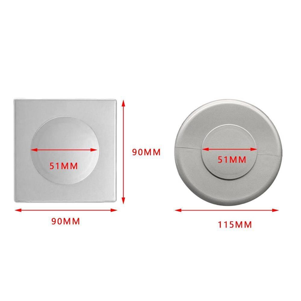 Abs muur kabel gat afdekking airconditioning pijp plug doorvoertule meubels stof decoratieve afdekking beschermer kabel hardware  p7 y 8