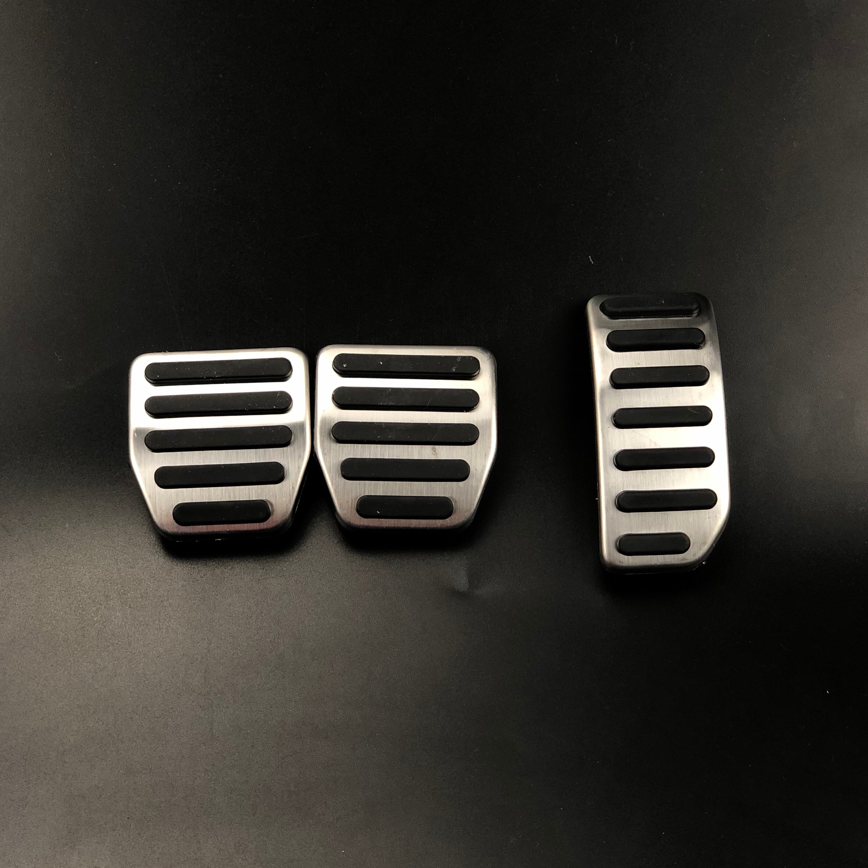 Autostyling roestvrij staal, geen boor nodig, brandstofgaspedaal, rempedaal voor volvo  s60 s60l s80 s80l v60 xc60 xc70 v70 autoaccessoires