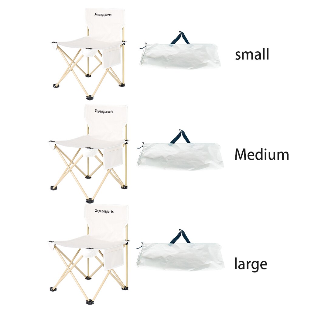 Camping Chair, Portable Folding Chair, Compact And Sturdy, for Outdoor, Hiking, Travel, Folding Picnic Seat with Bag