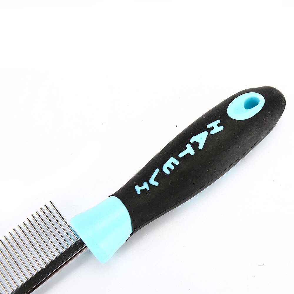 Pet grooming pentes gato escova para cães removedor de pêlos slicker animais de estimação deseping pente hackle para gato grooming ferramenta zx0010