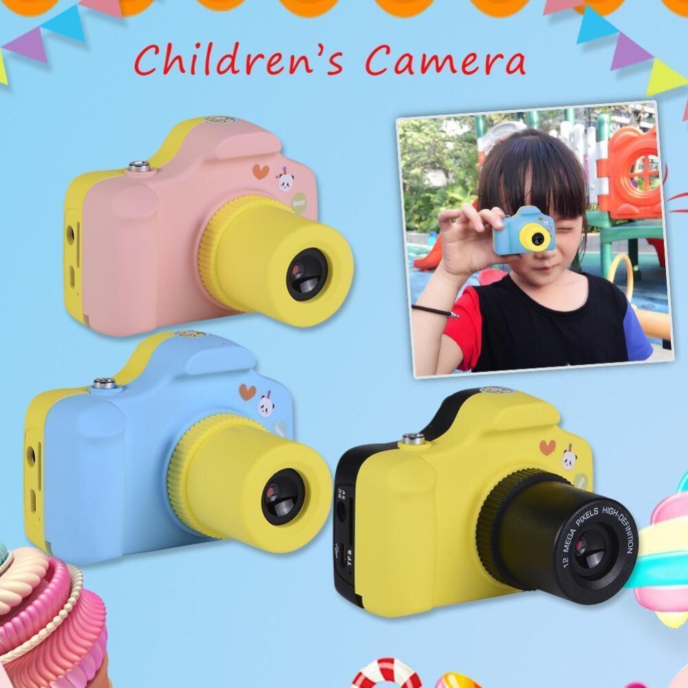 5.0MP Kids Children Digital Camera 1.5" LCD Mini Camera Cute Birthday/Christmas