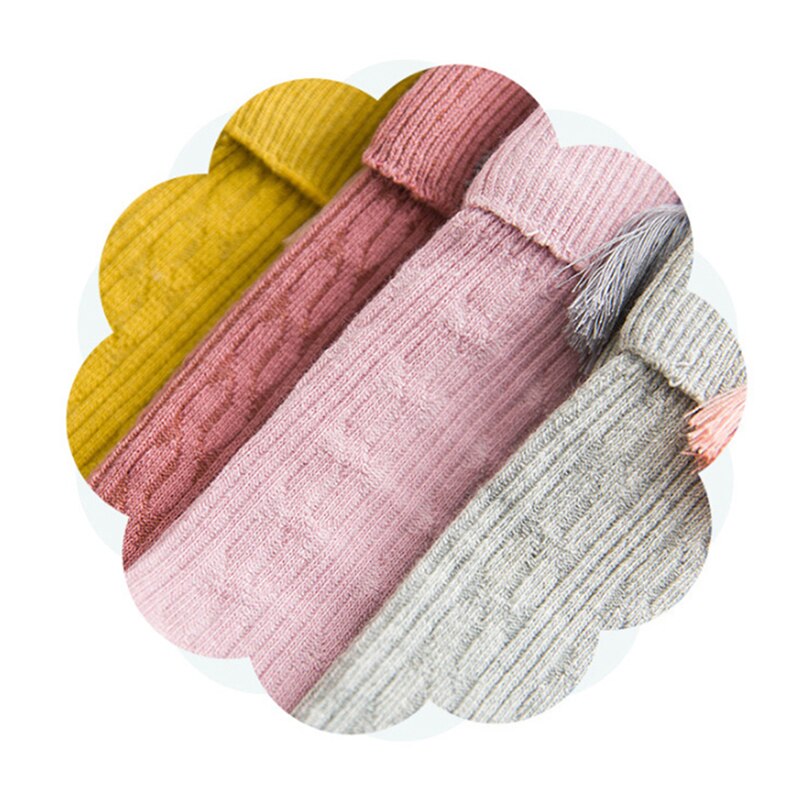 Baby Meisjes Sokken Kniehoog - Katoen Prinses Stijl - Casual Peuter Kousen