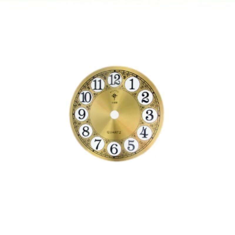 Accessories Digital Clock Panel Spare Parts Tools Timepiece Clock Kit Wall Golden Numeral Metal Kit Mecanismo Reloj Watch EH50CL
