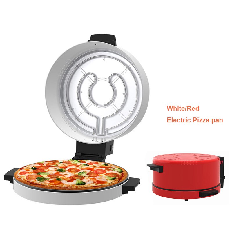 1800W Huishouden Pizza Broodrooster Steak Machines Elektrische Arabisch Pizza Maker Brood Maken Pan