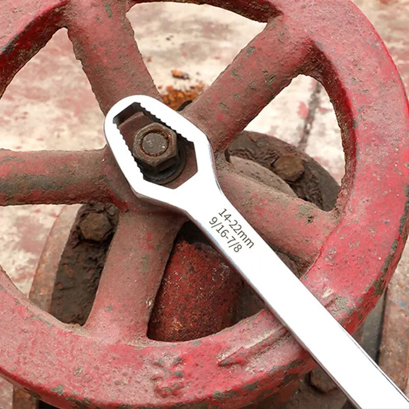 Universal torx-nøgle justerbar momentnøgle 8-22mm skraldenøgle til cykel motorcykel bil reparationsværktøj mekanisk værktøj
