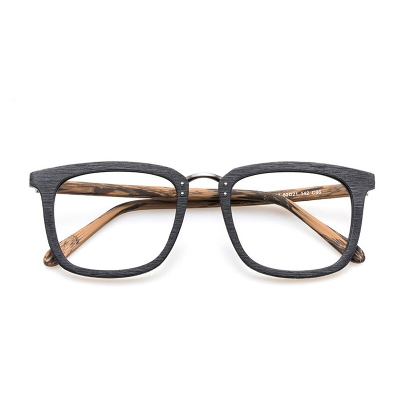 Hdcrafter träglasögonbågar män optiskt receptbelagda läsglas glasögonbågar träglasögon lunette de vue