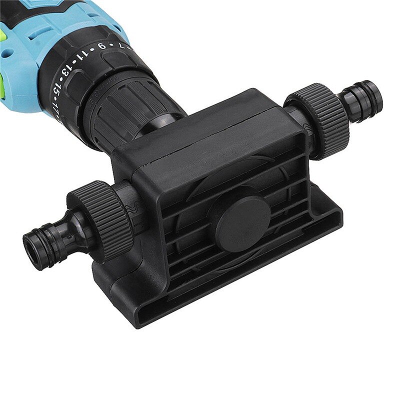 Electric Drill Pump Self Priming Transfer Pumps Oil Fluid Water Pump Portable 8mm Round Shank Heavy Duty Self-Priming Hand