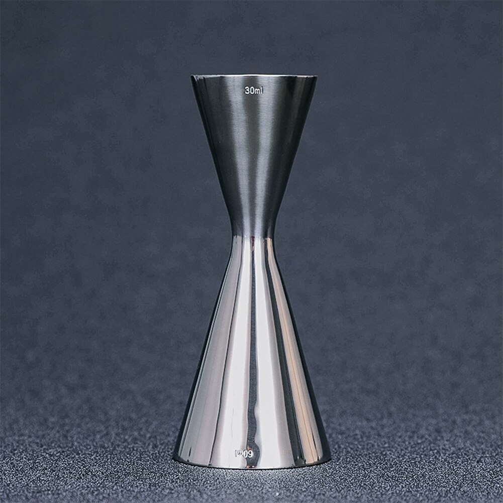 30ml 60ml Bartending Tool Bar Jigger Barware With Scale Stainless Steel Home Measuring Cup Cocktail Double Head