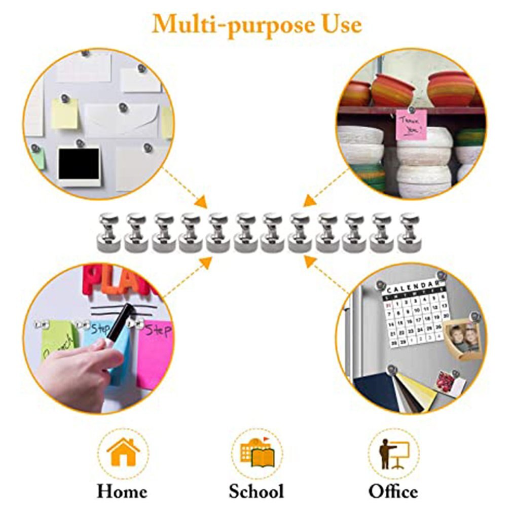 6 STUKS/SET Magneetknoppen Naaibenodigdheden Magnetische Metalen Gesp 3 Paar Onzichtbare Snap-knoppen Sluiting voor Kleding Jas Handgemaakt DIY- accessoire