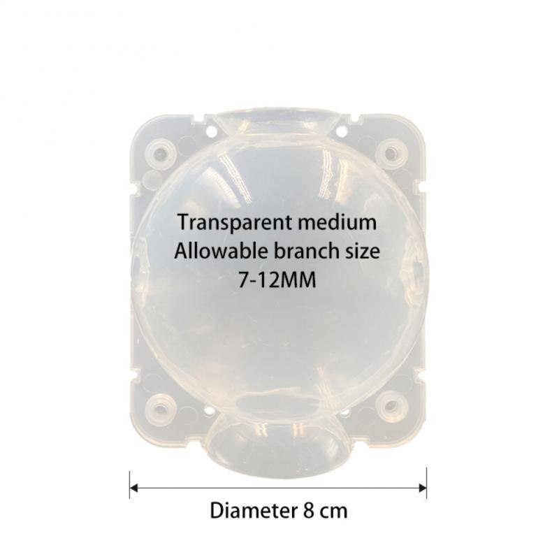 Sprzęt robić ukorzeniania roślin wysokociśnieniowa propagacja roślin piłka owocowa drzewo rosnące pudełko skrzynia hodowlana robić ogrodowego pudełka przeszczepu drzewko: 14-przezroczysty M