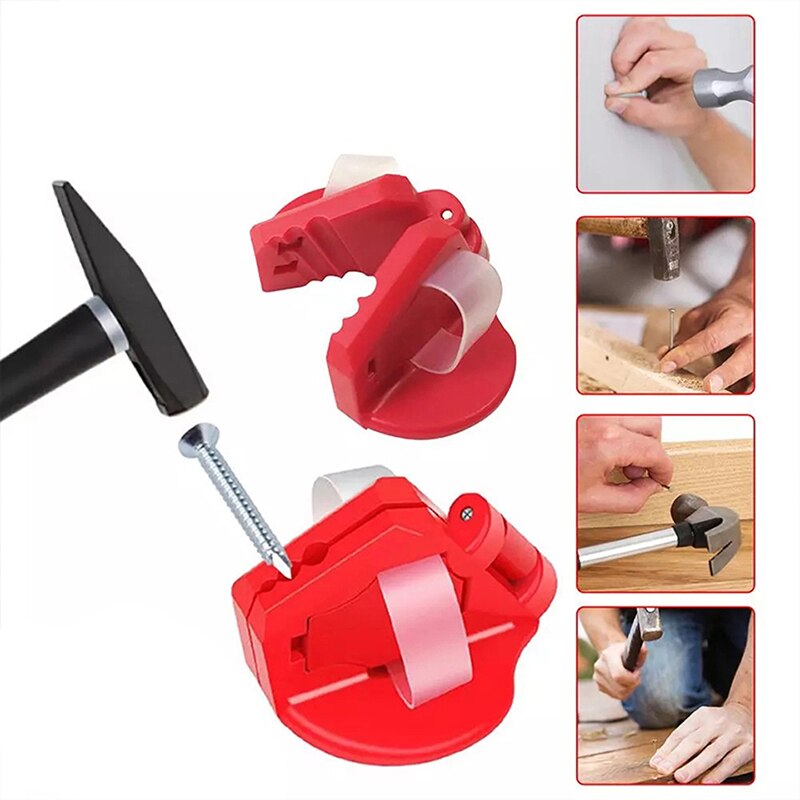 Finger protection Safety Nails Electric Drill Screw Clamp Home Carpenter Installation Tool Electric Drill Screw Clamp Free Ship