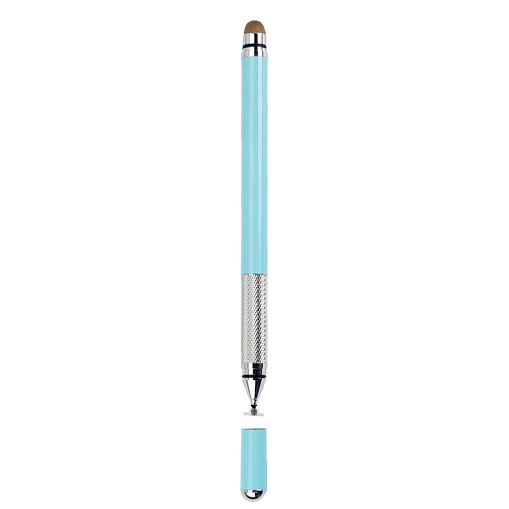 Schrijven Touch Screen Metalen Stylus Pen Zuignap 2 In 1 Universele Multipurpose Capacitieve Draagbare Kantoor Glad Tekening