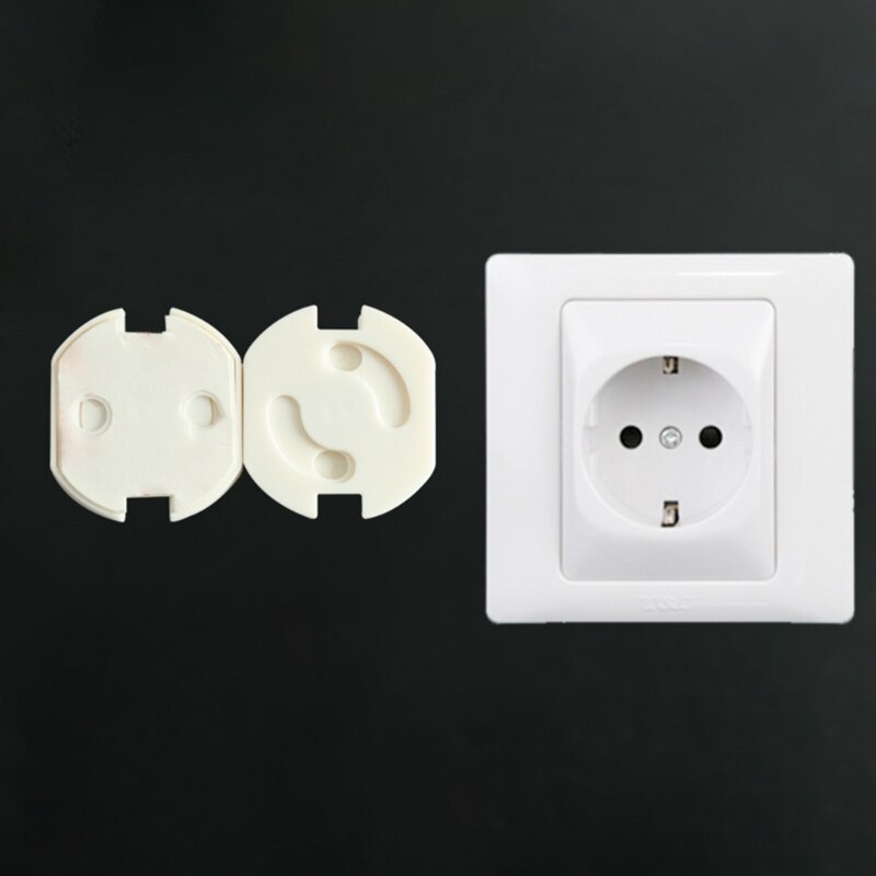 12Pcs Self-adhesive Baby Child Safety Lock Protector Power Socket Protection Caps Covers with Twist Mechanism