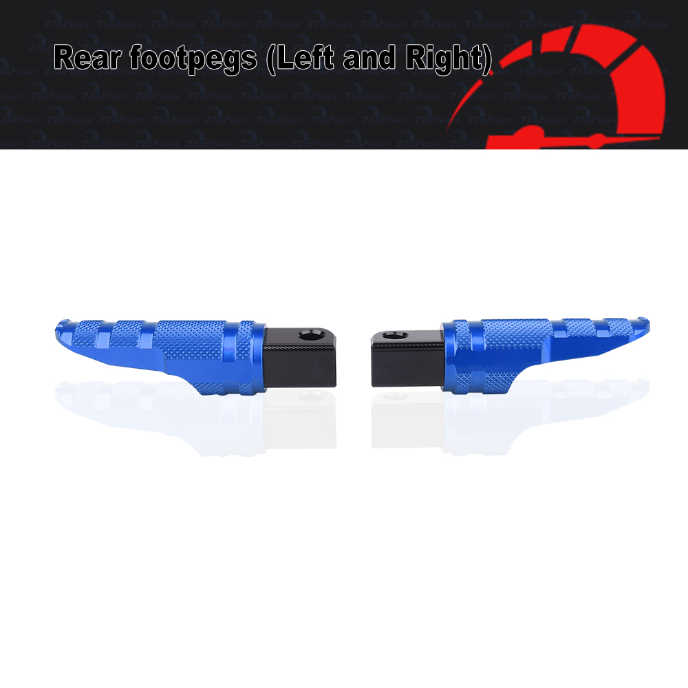 FIT For GSX-R1000 GLADIUS 400 GIXXER GW250 DR 250 300 XCR300 Accessories Rear Passengers Footrests Foot Rest Foot Pegs Pedal