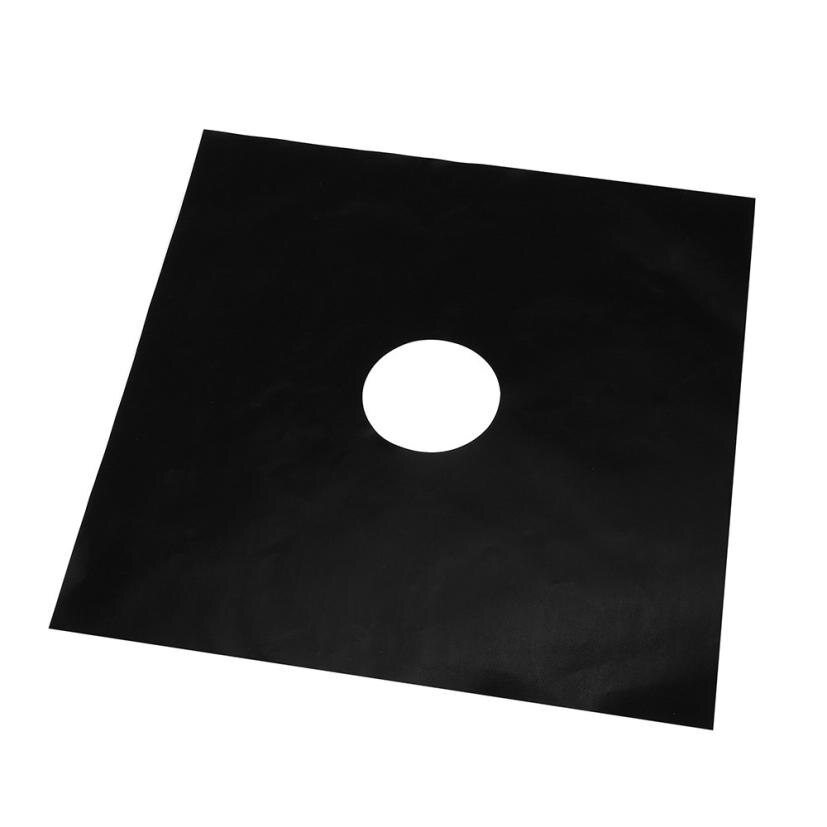 4PCS Stove Covers Reusable Gas Range Stove Top Burner Protector Liner Cover For Cleaning 2O0319