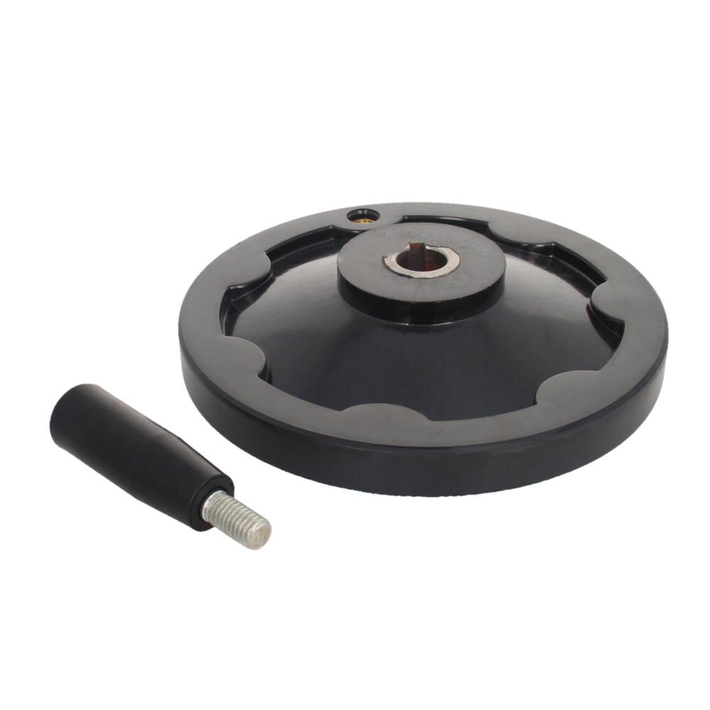 Roue à main à ondulation arrière 8 ~ 18mm, diamètre du trou Central, accessoires de Machine, usinage pour tour, fraiseuse, outils, 1 pièce/2 pièces: 16mm x160mm x1pcs