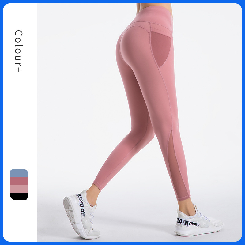 Women Gym Seamless leggings Blue Butt high Waist leggings Sport fitness athletic Booty leggings Fitness vital yoga pants