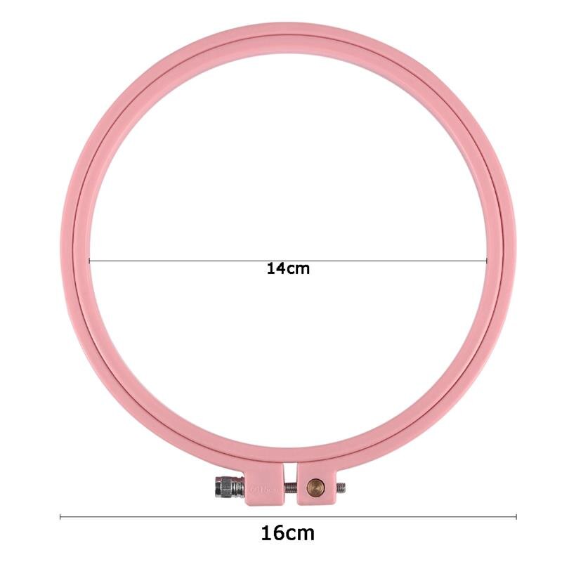 Plastic Square Embroidery Hoops Cross Stitch Hoop Ring DIY Needlecraft Cross Stitch Loop Hand Household Sewing Tools 5 Sizes: 09