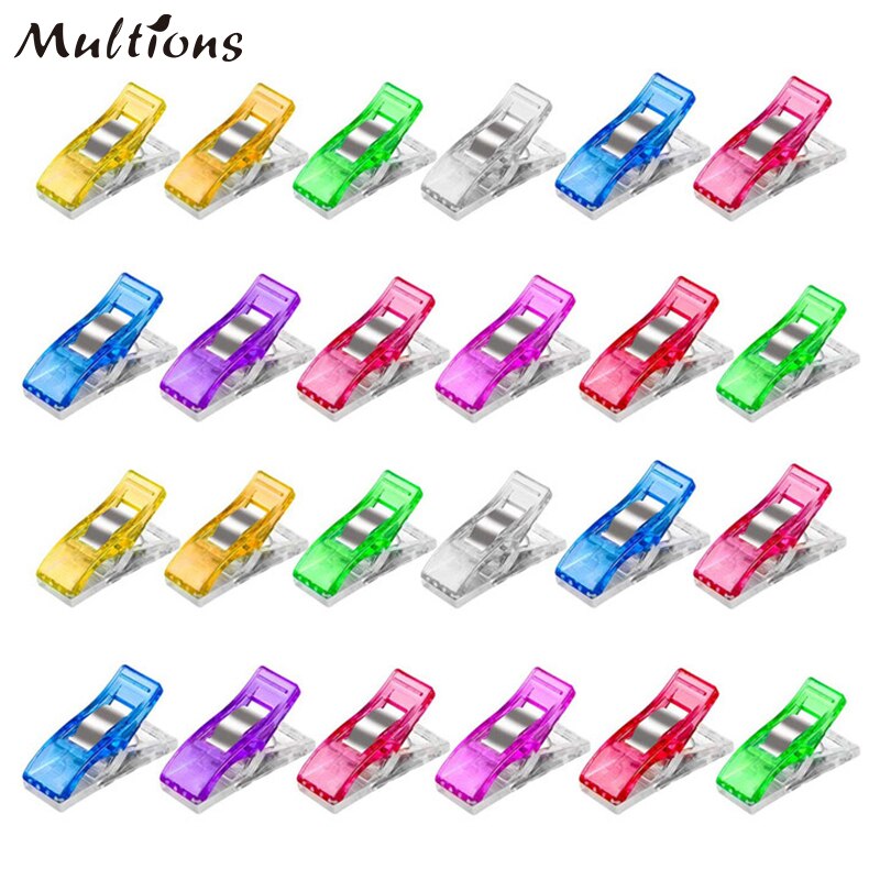 40Pcs Multipurpose Naaien Clips Stof Mini Quilten Gereedschap Voor Quilten Patchwork Kleine Plastic Craft Clips Binding Clips