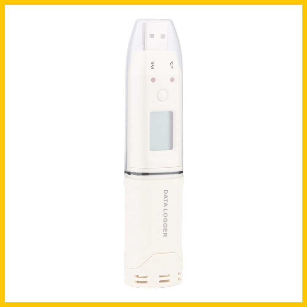 RZ Digital Humidity And Temperature Data Logger LCD display low power consumption temperature GM1365