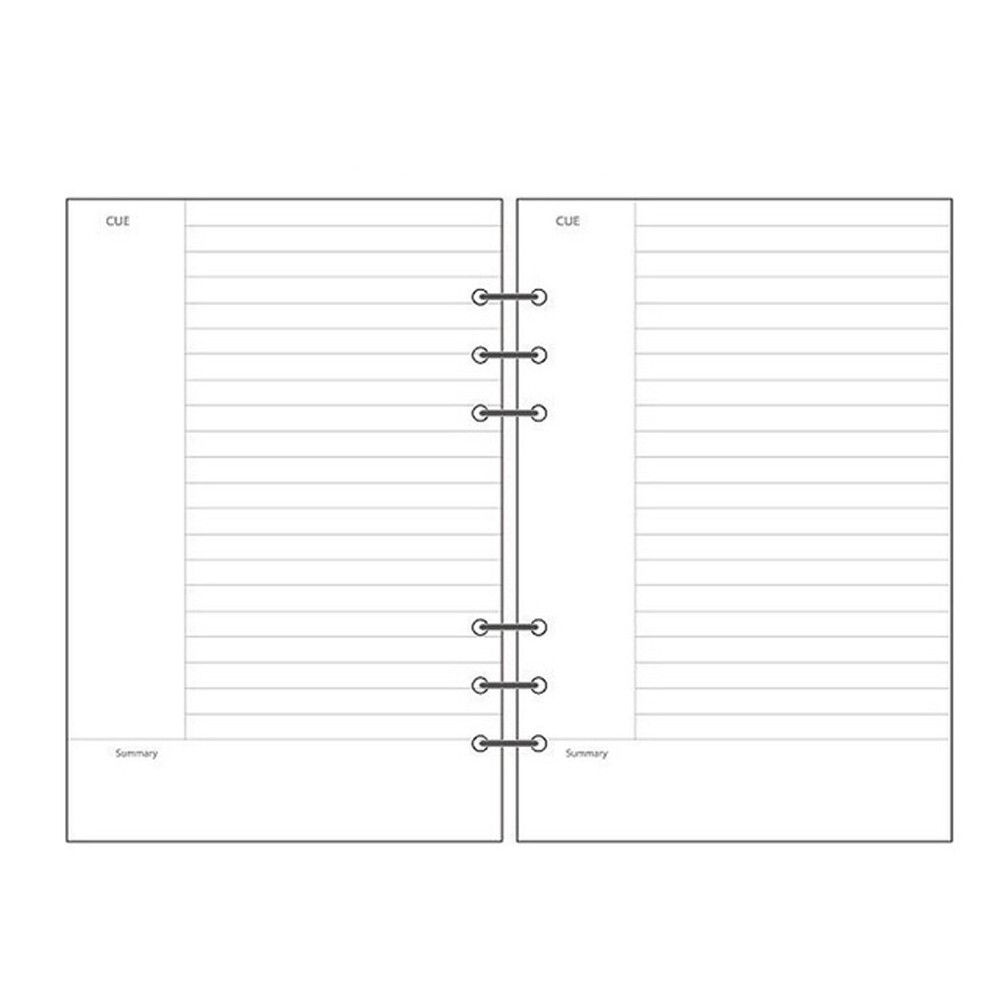 Monthly To-Do List Refill Paper - Spiral Binder Loose Leaf Inner Pages for Daily Planner Notebook: WHITE