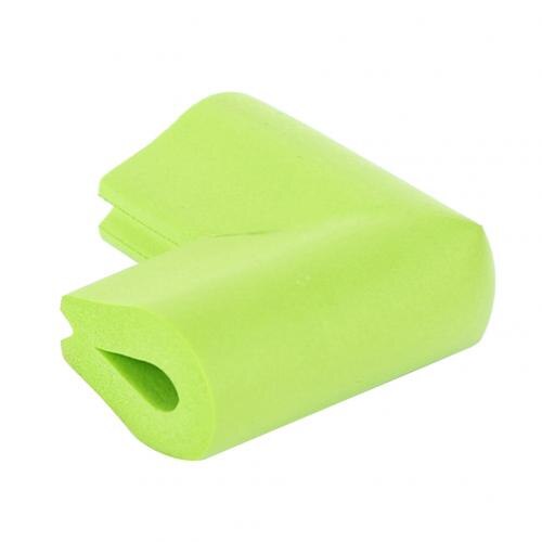 Protection d'angle de bureau pour enfants, Protection d'angle de Table, souple et épaisse, en caoutchouc NBR, Protection des bords des meubles de sécurité pour bébés: green