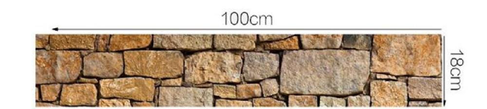 1PC 18*100CM DIY Stair sticker Home office Shop Decoration Wall Sticker