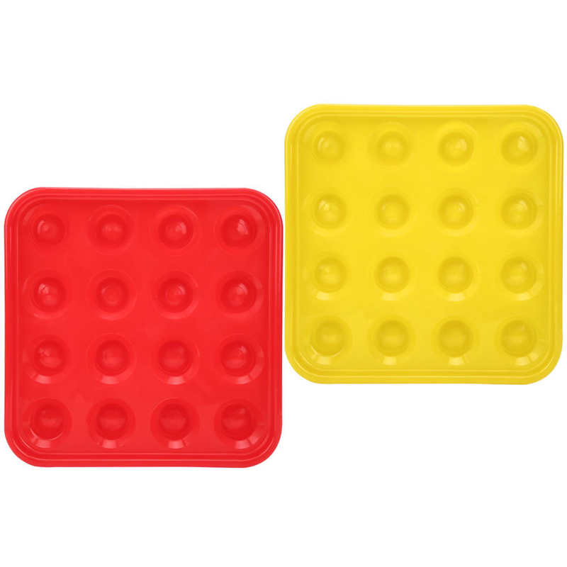 16 Gaten Biljart Bal Lade Plastic Pool Snooker Biljart Bal Opslag Houder 16 Ballen Lade Box Biljart Benodigdheden