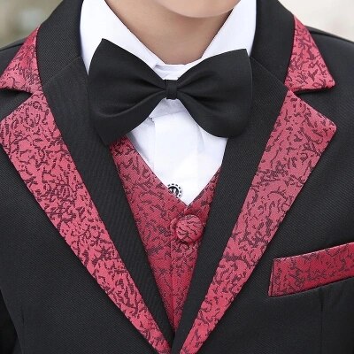 Neue Frühling und herbst jungen hochzeit kostüm formalen Blazer anzüge England stil jungen prom weste Blazer anzug freundlicher kleidung einstellen