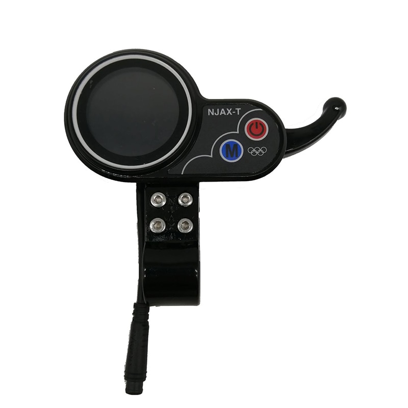 NJAX Intelligent Brushless Controller and LCD Acceleration Instrument for Electric Scooter E-Bike 36V / 48V Universal